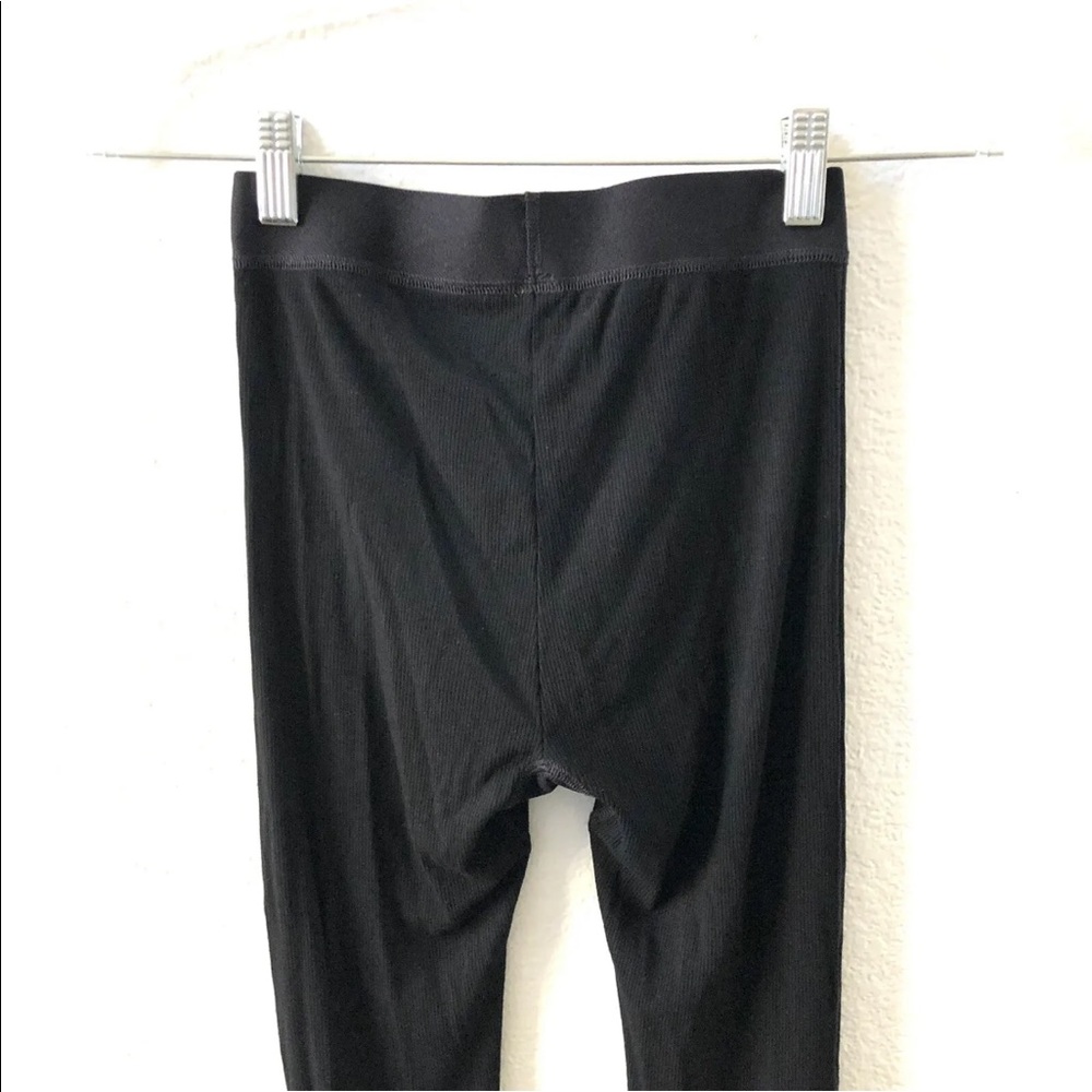 New SKIMS Thermal Ribbed Leggings In Onyx Black Small Women's - Picture 6 of 7